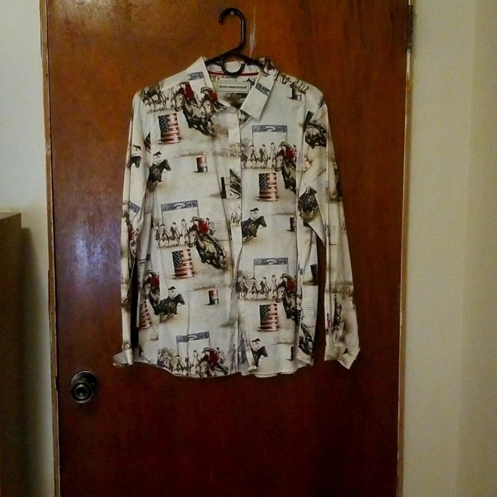 Barrel Racing western shirt